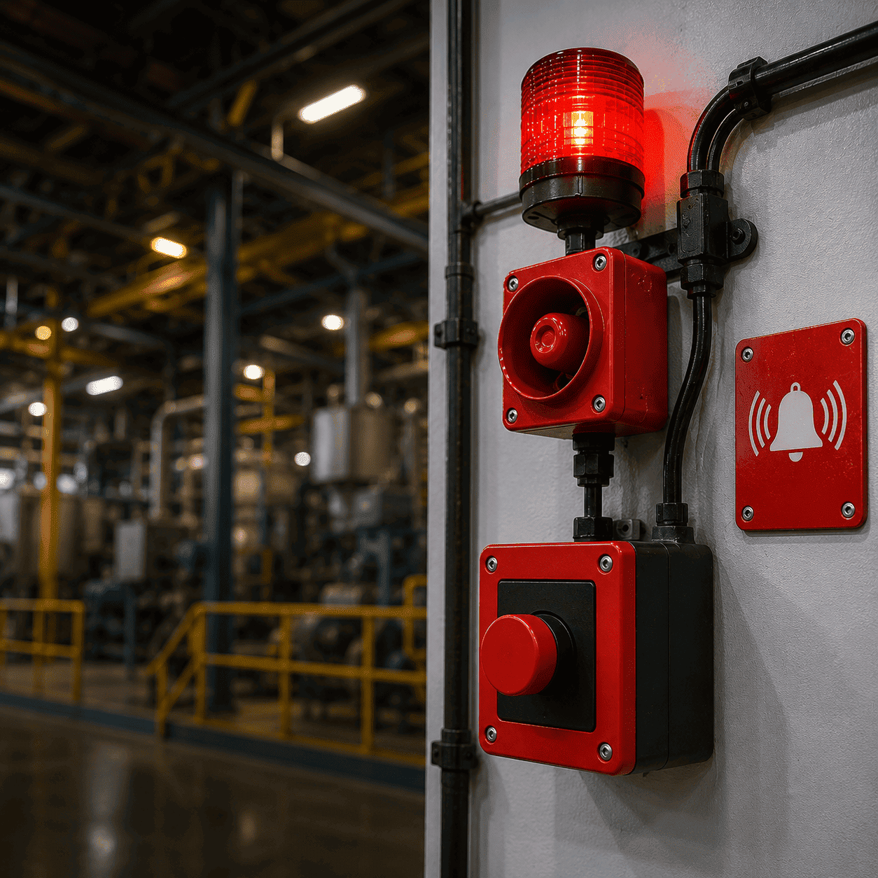 Segurança e Alarme Industrial NR-10 e NR-12